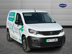 Used Peugeot Partner 800 50kWh Asphalt Premium + Standard Panel Van Auto SWB 5dr (7.4kW Charger)